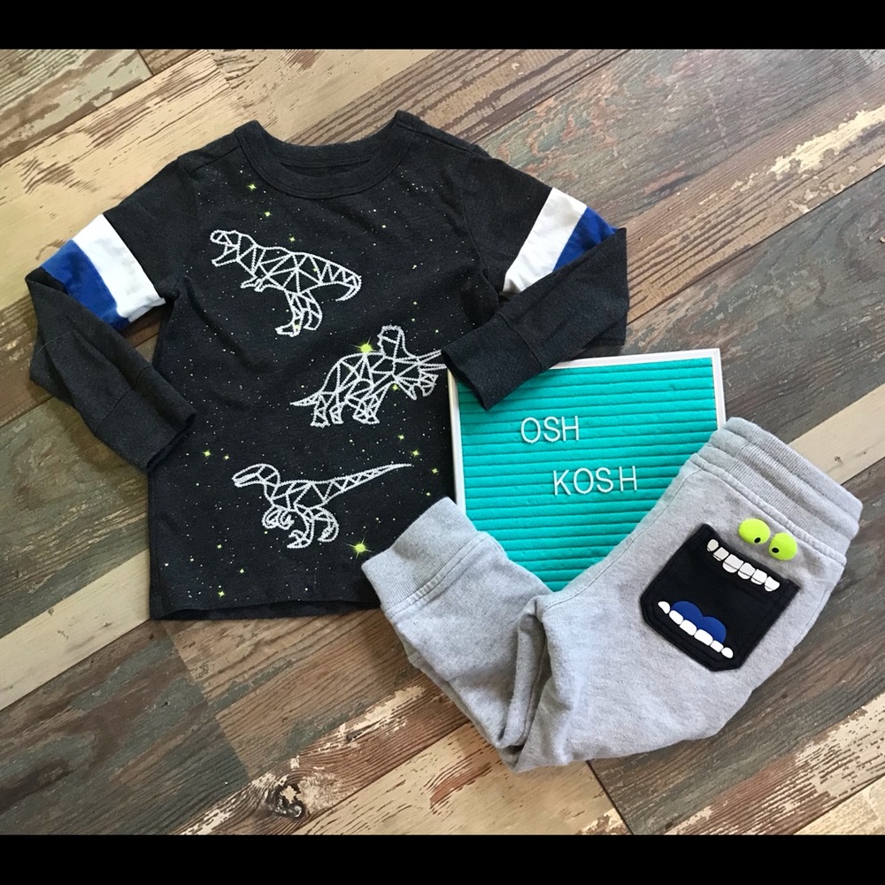 Osh Kosh Shirt and Joggers